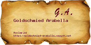 Goldschmied Arabella névjegykártya